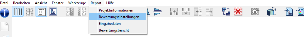Bewertungseinstellungen
